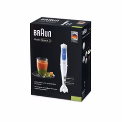 Braun MQ 3000 Smoothie 0,6 L Frullatore ad immersione 700 W Blu, Bianco - Vista aggiuntiva 5