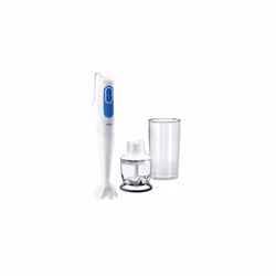 Braun MQ 3020, Frullatore da tavolo, 0,35 L, 700 W, Blu, Bianco
