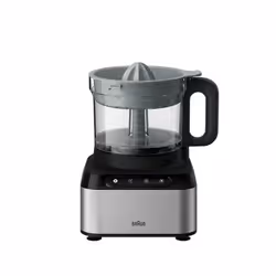 Braun FP 3233 SI robot da cucina 800 W 2,1 L Nero, Acciaio inox - Vista aggiuntiva 4