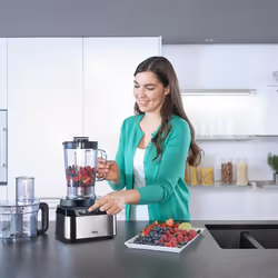 Braun FP 3233 SI robot da cucina 800 W 2,1 L Nero, Acciaio inox - Vista aggiuntiva 6