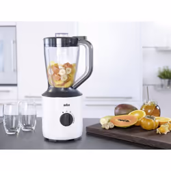Braun PowerBlend 3 1,5 L Frullatore da tavolo 800 W Nero, Bianco - Vista aggiuntiva 6