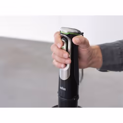 Braun MultiQuick 9 MQ9138XI frullatore 0,6 L Frullatore ad immersione 1200 W Nero, Acciaio inox