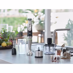 Braun MultiQuick 9 MQ9138XI frullatore 0,6 L Frullatore ad immersione 1200 W Nero, Acciaio inox - Vista aggiuntiva 7
