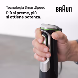 Braun MultiQuick 9 MQ 9195XLI 2 L Frullatore ad immersione 1200 W Nero, Acciaio inox - Vista aggiuntiva 6
