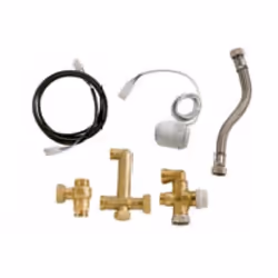 Olimpia Splendid: Kit gruppo valvole termoelettrico a 3 vie B0834 Composto da una valvola deviatrice a tre vie (con attuatore ...