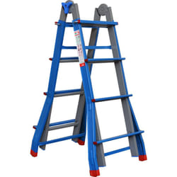 Scala multiuso 'metallika' 4+4 gradini