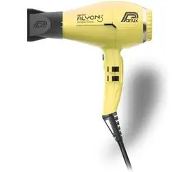 Phon Asciugacapelli Professionale - Parlux Alyon Giallo Antibatterico