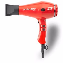 Parlux 3200 Plus, 71 m³/h, Rosso, Monocromatico, Gancio per appendere, 3,3 m, 1900 W