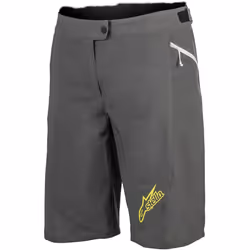 Alpinestars Stella Pathfinder Pantaloncini da bicicletta da donna, grigio-giallo, dimensione 28 per donne