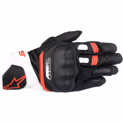 Alpinestars 3558517-123-3XL, Motocicletta, Adulto, Maschio, Nero, Rosso, Bianco, XXXL