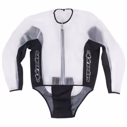 Alpinestars Racing Giacca antipioggia, bianco, dimensione M per uomo