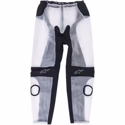 Alpinestars Racing Pantaloni pioggia, bianco, dimensione M per uomo