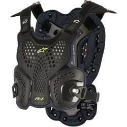 Alpinestars A-1 Protezione toracica 2016, nero, dimensione XL 2XL per uomo