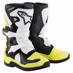 Alpinestars 2014518-125-10, Maschio, Bambino, Nero, Bianco, Giallo