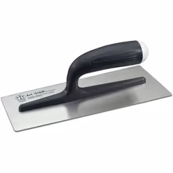 Articolo 816 P lama in acciaio, supporto e manico in plastica infrangibile. Dimensioni mm 120x280