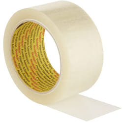 Scotch - 3M Nastro con Adesivo Acrilico 309, 50 mm x 66 m, 6 Pezzi, Trasparente