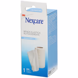 3M™ Nexcare™ Benda Elastica Autoaderente 8 cm x 4 m 1 pz Compresse