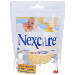 Nexcare™ Baby Caresse Sponge Gialla 1 pz Spugna