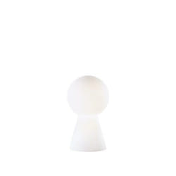 Ideal Lux BIRILLO TL1 SMALL lampada da tavolo E27 Bianco