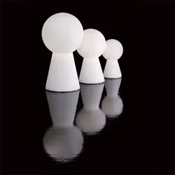 Ideal Lux BIRILLO TL1 SMALL lampada da tavolo E27 Bianco