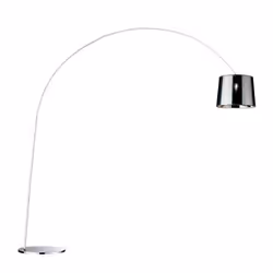 Ideal Lux DORSALE PT1, Cromo, Soggiorno, Metallo, Cloruro di polivinile (PVC), IP20, E27, 1 lampadina(e)