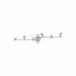 Ideal Lux Alfa PB6 Nickel, Superficie, 6 lampadina(e), GU10, IP20, Nichel
