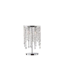 Ideal Lux RAIN TL2 lampada da tavolo E14 Cromo