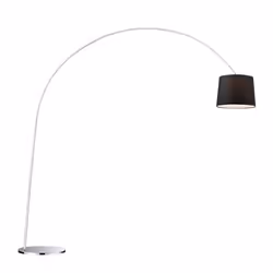 Ideal Lux DORSALE PT1, Nero, Soggiorno, Metallo, Cloruro di polivinile (PVC), IP20, E27, 1 lampadina(e)