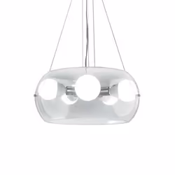 Ideal Lux AUDI-10 SP5, 5 lampadina(e), E27, IP20, Cromo