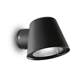 Applique Moderna Gas Alluminio Nero 1 Luce Gu10