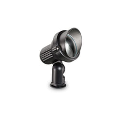 Piantana Moderna Da Esterno Terra Alluminio Nero 1 Luce Gu10