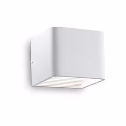 Collezione CLICK LUCE BIDIREZIONALE Applique moderna a LED con corpo luce interamente in alluminio verniciato a polveri. Stru ...