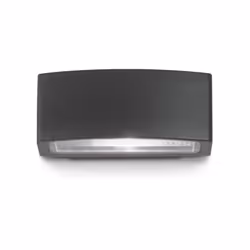 Ideal Lux ANDROMEDA AP1, Superficie, 2 lampadina(e), E27, IP55, Nero