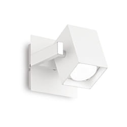 Applique Moderna Mouse Metallo Bianco 1 Luce Gu10
