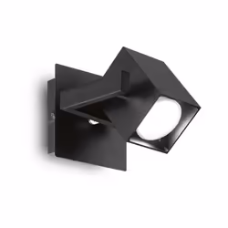 Collezione MOUSE QUADRATI REGOLABILI Applique a 1 luce con base, montatura e diffusori in metallo rifinito con vernice opaca  ...