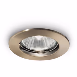 Collezione JAZZ FARETTI AD INCASSO MODERNI Faretto ad incasso moderno a 1 luce, con montatura circolare in alluminio brunito; ...
