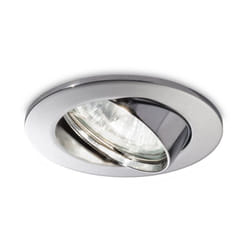 Faretto Incasso Swing Metallo Cromo 1 Luce Gu10