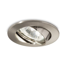Faretto Incasso Swing Metallo Nickel 1 Luce Gu10