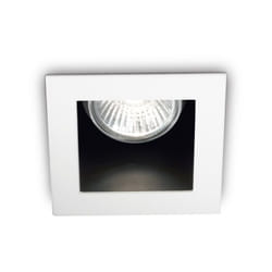 Faretto Incasso Moderno Funky Metallo Bianco 1 Luce Gu10