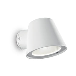 Applique Moderna Gas Alluminio Bianco 1 Luce Gu10