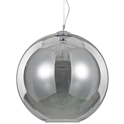 Ideal Lux - Sospensione Moderna Nemo Metallo Fumè 1 Luce E27 D50Cm