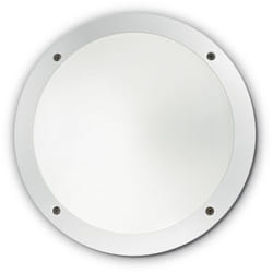 Ideal Lux - Applique Moderna Polar-1 Materie Plastiche Bianco 1 Luce E27