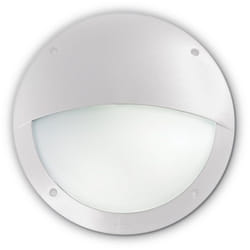 Ideal Lux - Applique Moderna Polar-2 Materie Plastiche Bianco 1 Luce E27