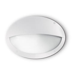 Ideal Lux - Applique Moderna Medea-2 Materie Plastiche Bianco 1 Luce E27