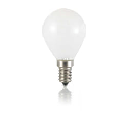 Ideal Lux - 10 Lampadine Led Sfera E14 4 Watt 3000 k 360 Lm Bianca