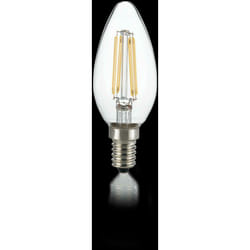 Ideal lux lampadina classic e14 4w oliva trasparente 3000k 101224