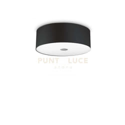Lampada Da Soffitto Woody Pl4 Nero