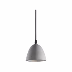 Collezione OIL-4 SOSPENSIONI IN CEMENTO DALLE LINEE RIGOROSE Sospensione dal design minimal simile ad una piccola cupola diam ...