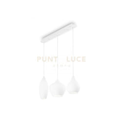 Lampada a sospensione soft SP3 bianco