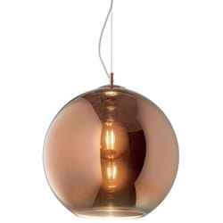 Sospensione Moderna Nemo Metallo Rame 1 Luce E27 D40Cm